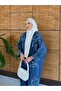 Women's Embroidered Bat Sleeve Jeans Set - 4
