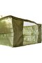 Saree Cover with Front Window, Satin Storage Organizer, Pack of 2, 10 Inch Height. - 2