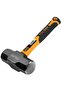 Sledge Hammer 2lb Heavy Duty Striking Tool for Construction, Demolition & Workshop Applications