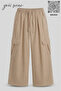 Extra Baggy Unisex Baggy Cargo Pocket Pants - 3