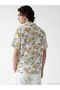 Regular Fit Patterned Men's Shirt - 3