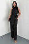 Women's Belt Detailed Casual Lined Suit