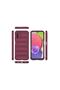 Samsung galaxy a03s case optimum silicone - burgundy - 3