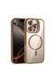 Joko Apple iPhone 16 Pro Max Remim Lens Cover with Magsafe Stand - Brown