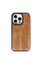 Apple iPhone 14 Pro Case Flip Cover - Tan
