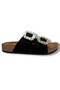 20054-011-26 Anatomical Mirror Buckle Women's Slippers - 2
