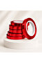Shiny Metalized Red Raffia 25 Meters 1 Piece - Balloon String and Gift Wrapping Decoration Ribbon