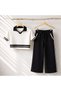 Sports Striped Girls' Set - Ages 7/14 - 31747 - 3