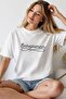 Unisex Oversize 24/1 Combed Cotton Dtf Printed T-Shirt - Dtf233 - 3