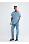 قميص دينيم رجالي بقصة عادية - 2