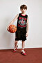 H2956A8Bk81 Black Nba Houston Rockets Crew Neck Singlet Boys - 2