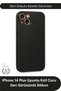 # Case Compatible with iPhone 14 Plus, Coco Leather Look Silicone Cover, Shock Absorbing, Flexible, Soft Protective, Anti-Scratch, Camera Protected, Stylish, Slim, Non-Slip, Premium Phone Accessory