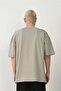 Men's Printed T-Shirt Short Sleeve Crew Neck Relaxed Fit Tee - Dyed Gray - 4