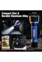 Rechargeable 800 lm Flashlight, Aluminum IPX7 Waterproof, 3 Mode LED Handheld Flashlight - 5