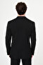 Textured Slim Fit Mono Collar Men's Jacket with Pocket Black - 41500.26Y - 5