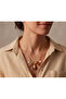 Brown Bohemian Natural Stone Necklace
