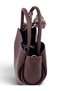 Brown, Tulip Model, Scarf, Puppy, Cross Strap, Women's Hand and Shoulder Bag - 7