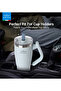 Temp Guard Vacuum Insulated Travel Mug – 180° Rotating Handle, 24H Cold & 12H Hot Retention, Leak-Proof Lid, 950ml - 3