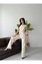 Women's Button Detailed Vest Trouser Set Stylish Two-Piece Set - 6