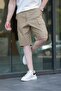 Cargo Pocket Shorts Lycra Cotton Soft Trousers Capri - 4