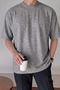 Men's Oversize T-Shirt Cotton Fabric Crew Neck Comfortable Fit T-Shirt
