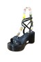 Söz 2021 Women's Genuine Leather Wedge Sole Platform Ankle Strap Casual Sandals - 3