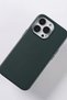 Urr Pu Leather Magsafe Cover Compatible with iPhone 15 Pro Max - Navy Blue - 6