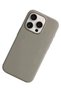 Urr Liquid Silicone Cover Compatible with iPhone 15 Pro - Titan Gray - 3
