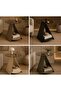 طاولة جانبية زجاجية عصرية بتصميم هندسي فاخر - 2