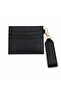 Black Bow Detailed Hanging Card Holder – Minimal Women's Card Wallet - 3
