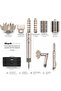 Flexstyle 5-in-1 Gem Color High-Quality Hair Styling Set, 3 Heat 3 Speed Settings, Smart