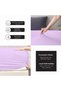 ® 3 Piece Fitted Sheet Set 160x200cm with 2 Pillow Cover Hotel Luxury Supersoft Twin Size Bed sheet Comfortable Lightweight Breathable Bedding Set Fits up to 30cm Deep Pocket(Light Purple) - 4