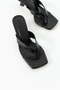 River Women's Blunt Toe Flip-Flop Low Heel Slippers
