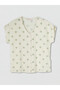 Vizyon New Season V-Neck Patterned Women's Pajama Set - 6