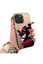 iPhone 16 Pro Max Compatible Hard Acrylic Back Silicone Edge Lens Protection Case