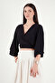 Cotton Regular Fit Tie-Up Crop Kimono Kimono 668Yl2783 - 6
