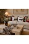 Leopardo Series, Suede Fringed 5-Piece Combination Throw Pillow Cover and Runner Set - 3