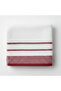 Hand Towel – White with Red Stripes | 50×90 cm