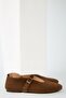 Zenga Women's Genuine Leather Single Strap Ballerina Tan Shoes - 2