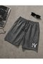 Ny New York Printed Men's & Women's Relaxed Lycra Casual Sporty Men's Shorts