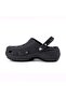 Classic Platform Glitter Clog 207241-001 Women's Slippers Black - 2