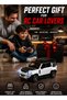 1:22 RC Land Rover Defender Spray Alloy Car with LED Lights and 2.4GHz Remote Control Rechargeable Die-Cast SUV Toy Car with Opening Doors Hood Trunk Smoke Fog Effect for Kids Boys Girls 3+ - 5