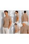 Men's crew neck short sleeve stretch knit t-shirt 26091 - 3