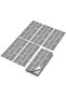 Homeme Tile Stickers Self Adhesive Splashback Non-slip Waterproof 3D Wall Tiles DIY Sticker for Bathroom Kitchen Decoration （Size:15cm*30cm/18pcs） - 7