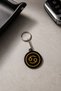 Cancer Zodiac Sign Keychain – Minimalist Zodiac Themed Keychain - 2