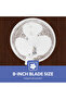 8-Inch 2-in-1 Adjustable Clip-on & Table Fan with Quiet Copper Motor - 5