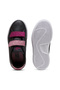 Smash 3.0 L Glitter Velcro V Girls' Black Sneaker - 5