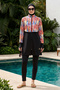 Parachute Fully Covered Hijab Swimsuit 6223 Black07