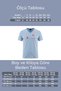 Men's Vision V-Neck Premium Quality Dense Textured Cotton T-Shirt Light Blue M102-R0220-04 - 7