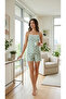 Askılı Şort Pijama Takımı - 3